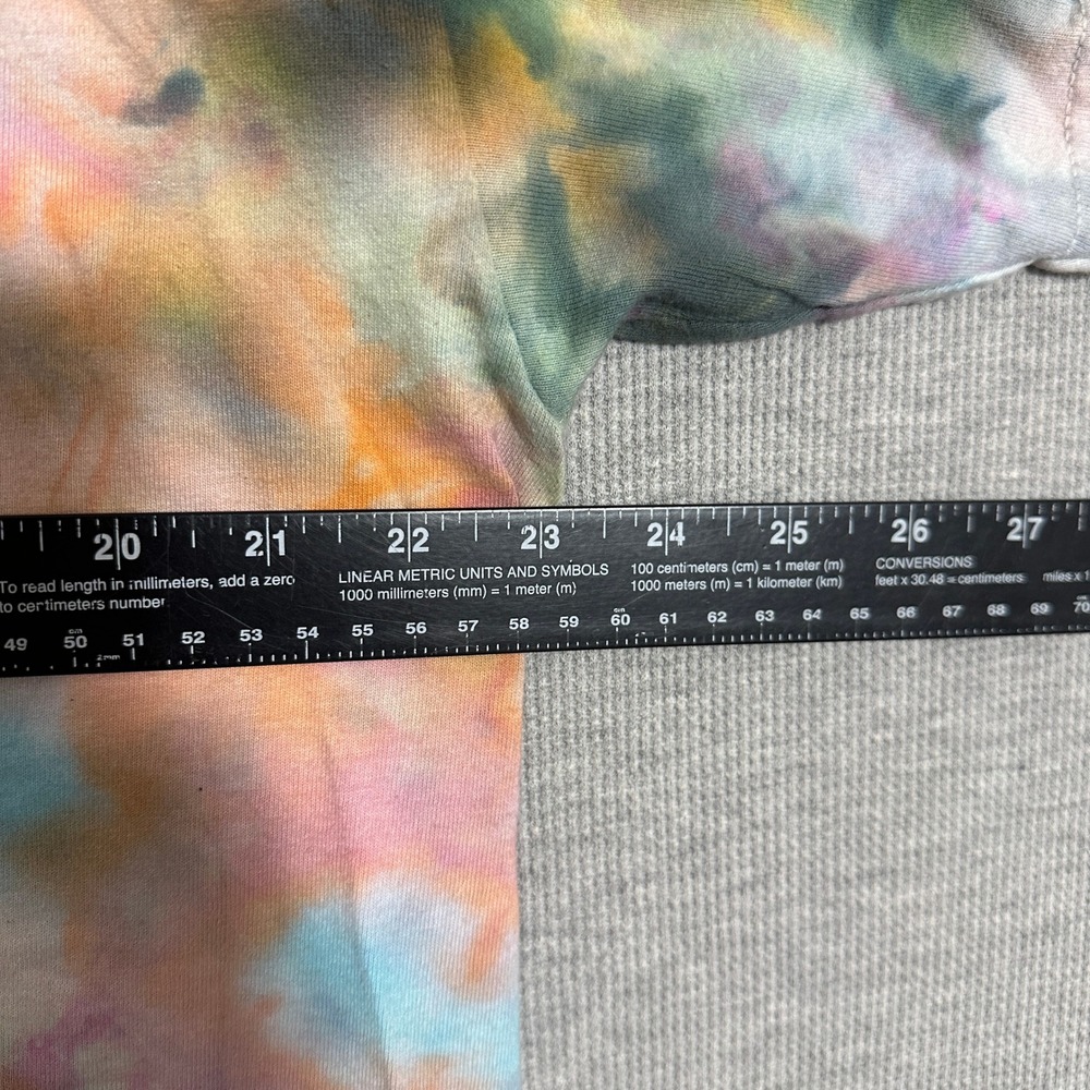 Hanes Heavyweight Barack Obama Tie Dye Graphic T-Shirt Multicolor Mens Size XL - Picture 6 of 16